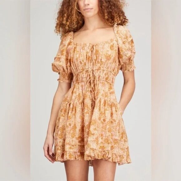 Ulla Johnson Juniper Floral Mini Dress Size 6 - Picture 1 of 13